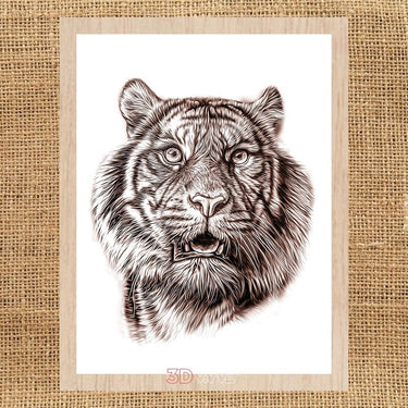 TIGER pyroprinter and laser-ready file 3DWave.us